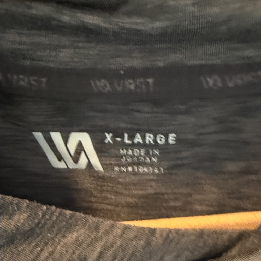 VRST men’s XL Gray Long Sleeve Hoodie - Picture 2 of 4